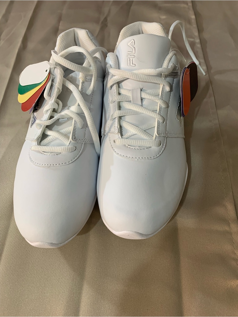 Fila Men's White Athletic Sneakers a/2